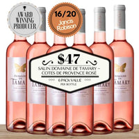 Salin Domaine de Tamary ~ Cotes de Provence Rosé 2022 ~ Provence, France - 6 Pack Value