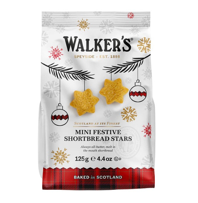 Walkers Festive Shortbread Stars - Christmas Special