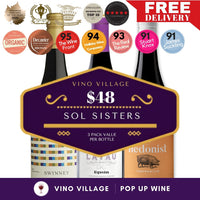 Vino Village Sol Sisters – Wine Education – 3 Wine Pack
