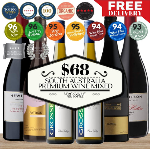 South Australia Premium Wine Mixed - 6 Pack Value