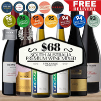 South Australia Premium Wine Mixed - 6 Pack Value
