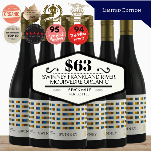 Swinney Frankland River Mourvèdre (Organic) - Great Southern, Frankland River, Western Australia 6 Pack Value