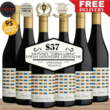 Swinney "Tirra Lirra" Syrah Mouvedre Grenache 2017 ~ Frankland River, Western Australia- 6 Pack Value