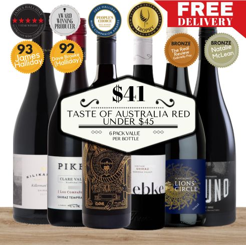 Taste of Australia – Red Selection Under $45