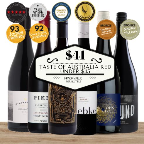 Taste of Australia – Red Selection Under $45