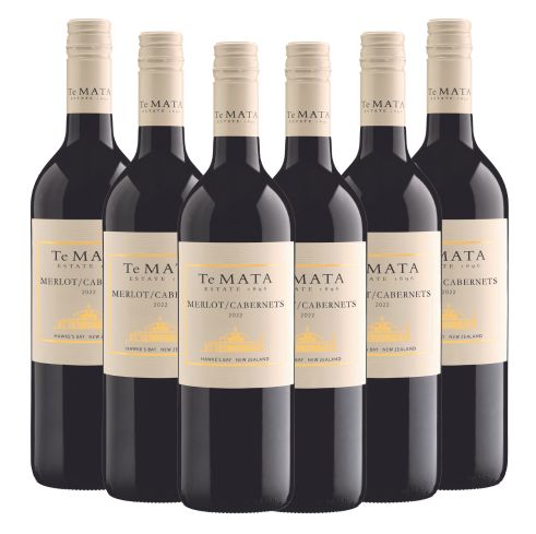Te Mata Estate Vineyard Cabernet Merlot 2020 - Hawkes Bay, New Zealand - 6 Pack Value