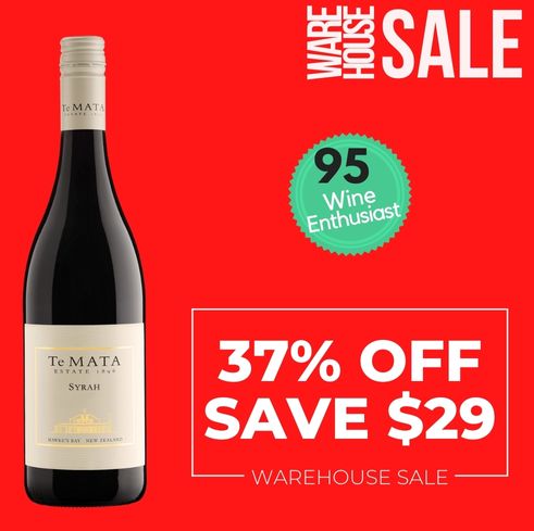 Te Mata Estate Vineyard Syrah 2020 - Hawkes Bay, New Zealand