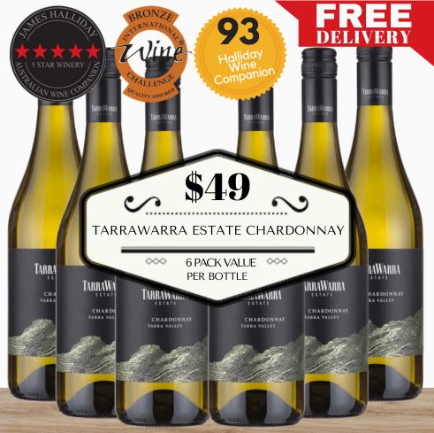 TarraWarra Estate Chardonnay 2019 - Yarra Valley, Australia - 6 Pack Value
