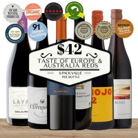 Taste of Europe & Australia – Mixed Reds Under $45
