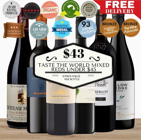 Taste the World – Mixed Reds Under $45