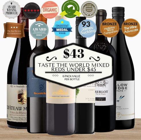 Taste the World – Mixed Reds Under $45
