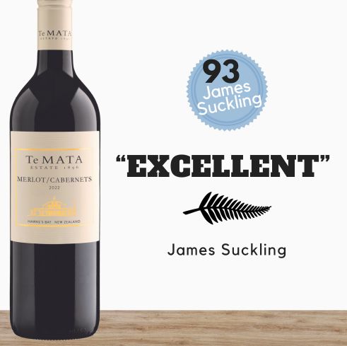 Te Mata Estate Vineyard Cabernet Merlot - Hawkes Bay, New Zealand