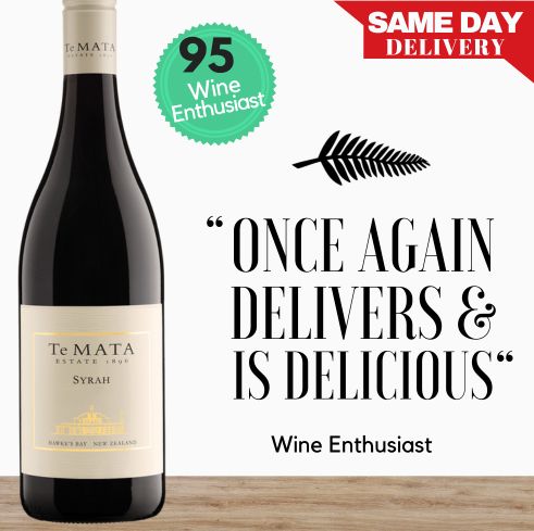 Te Mata Estate Vineyard Syrah - Hawkes Bay, New Zealand