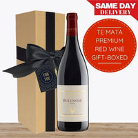 Te Mata Premium Red Wine - Gift Box, Wrap & Card - Hawkes Bay, New Zealand