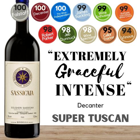 Tenuta San Guido Bolgheri Sassicaia 2018 - Tuscany, Italy