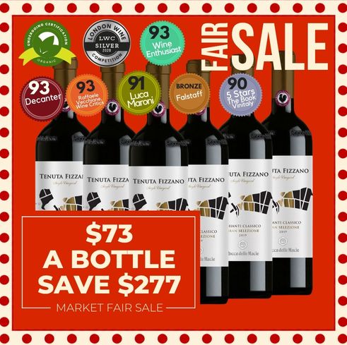 Tenuta Fizzano Chianti Classico Gran Selezione - Tuscany, Italy 6 Pack Value