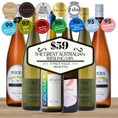 The Great Australian Riesling Mixed Value 6 Pack