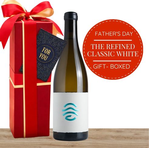 The Refined Classic White Wine Gift Box for Dad
