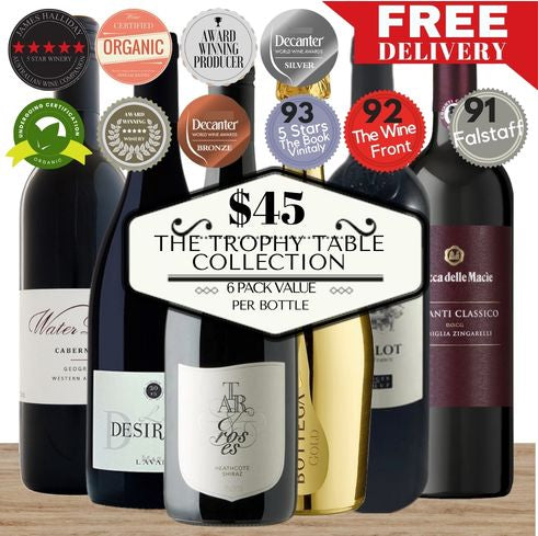 The Trophy Table Collection – 6 Pack