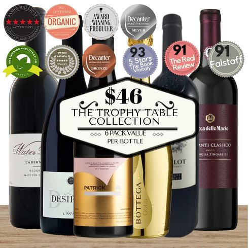 The Trophy Table Collection – 6 Pack