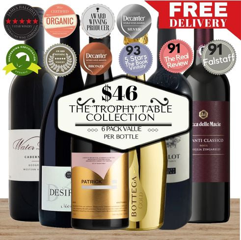 The Trophy Table Collection – 6 Pack
