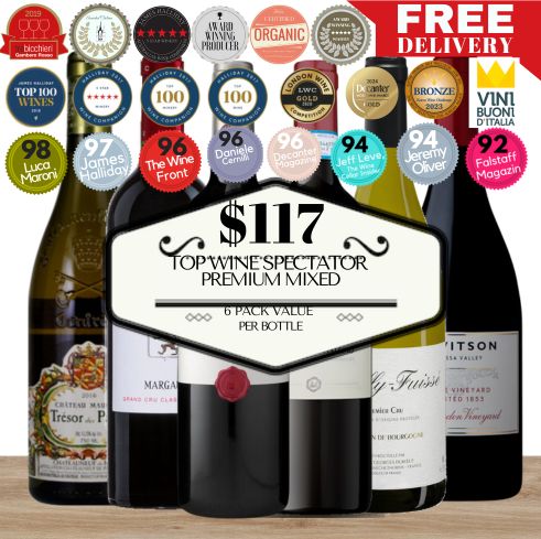 Top Wine Spectator Premium Mixed Pack - 6 Pack Value