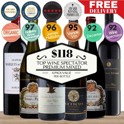 Top Wine Spectator Premium Mixed Pack - 6 Pack Value