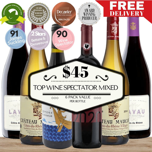 Top Wine Spectator Mixed Pack - 6 Pack Value