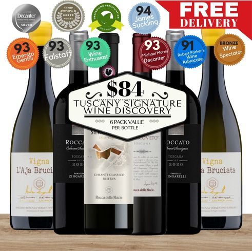 Tuscany Signature Wine Discovery Pack