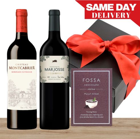 Twin Treats – Father’s Day Red Wine & Chocolate Gift Box
