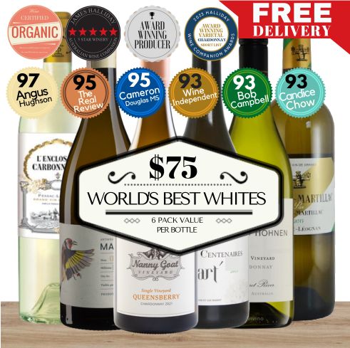 Under $80 World’s Best Whites - 6 Pack Value