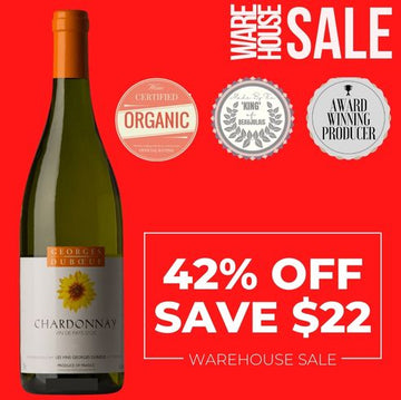 Georges Duboeuf Chardonnay Pays D'OC Blanc IGP (Organic) 2021 - Southern France
