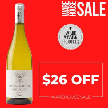 Luc Baudet Cotes du Rhone Rive Droite White 2018 - Rhone, France