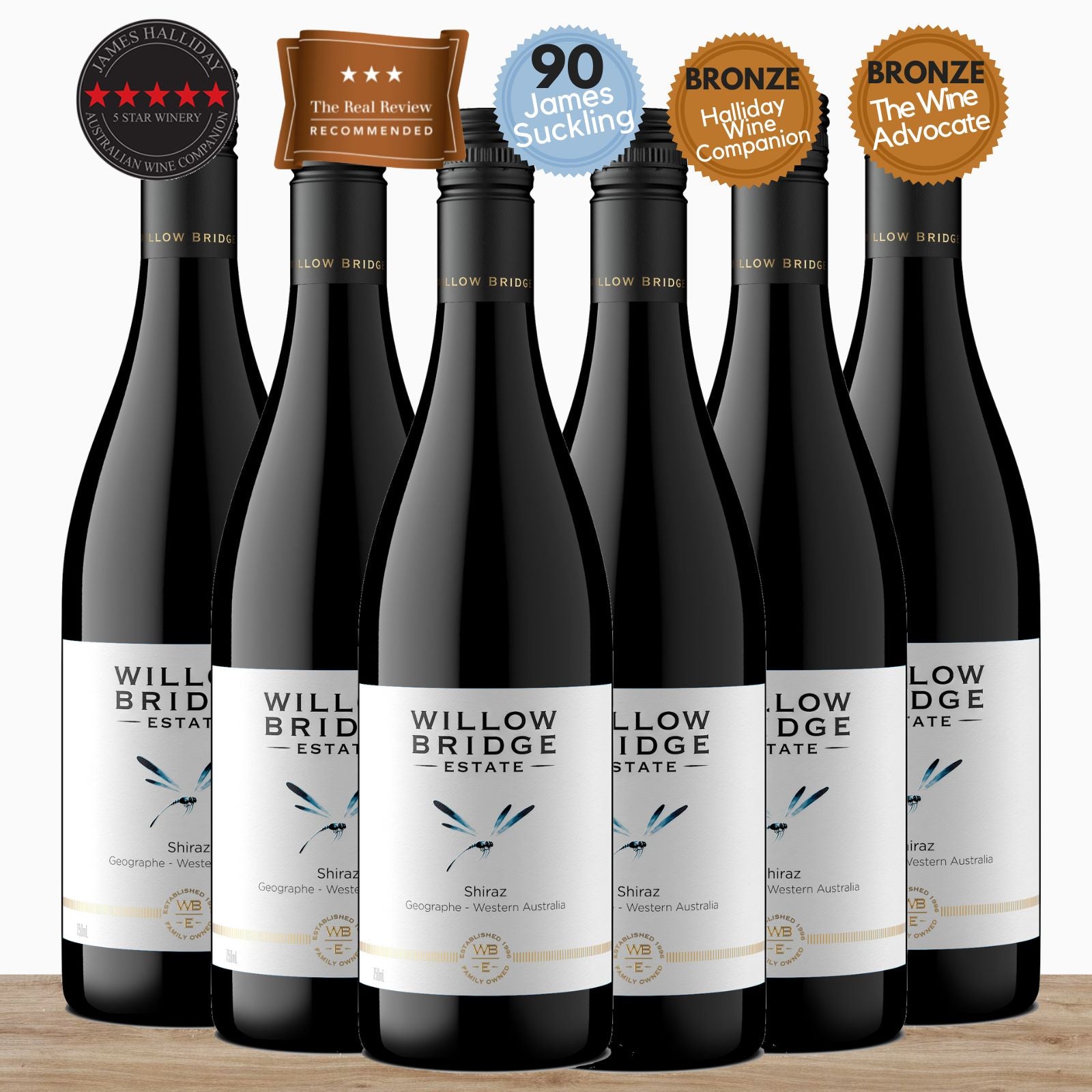 Willow Bridge Dragon Fly Shiraz - Geographe, Western Australia - 6 Pack Value