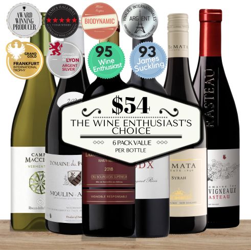 The Wine Enthusiast's Choice – Bottle Collection – Pop Up Wine