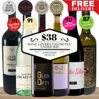 Wine Lover's Favorites Under $40 - 6 Pack Value