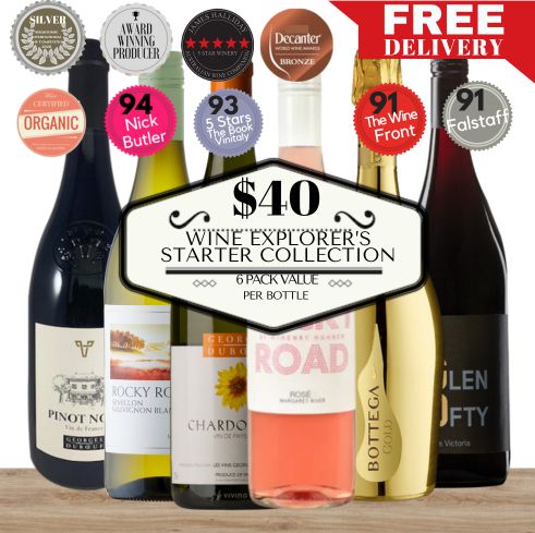 Wine Explorer’s Starter Selection – Mixed 6 Pack