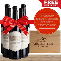 Tenuta Argentiera - Bolgheri Superiore - Cabernet Sauvignon, Merlot, Cabernet Franc Bolgheri, Italy Premium Wooden Box & Gift-Wrapped 6 Pack Value