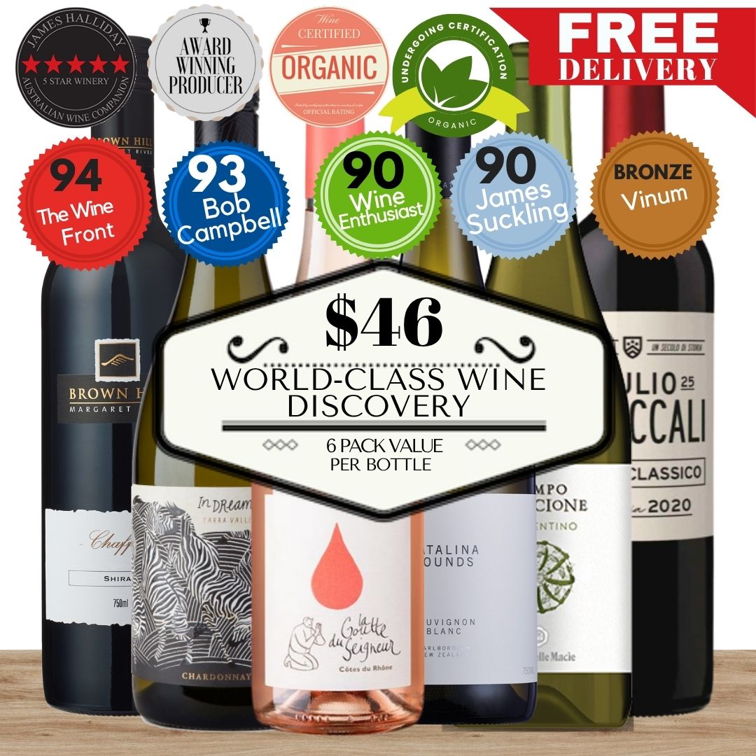 World-Class Wine Discovery @ $46 – 6 Pack