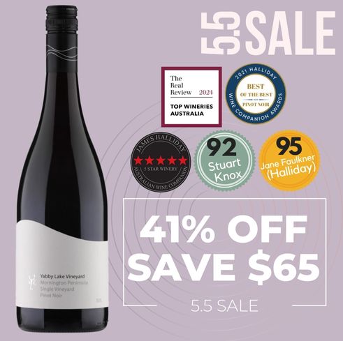 Yabby Lake Single Vineyard Pinot Noir 2022 - Victoria, Australia
