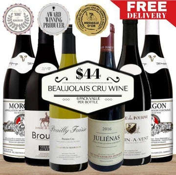 Beaujolais Cru Wine Mixed - 6 Pack Value