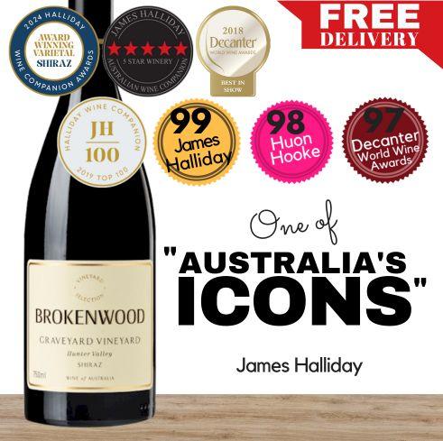 Brokenwood Graveyard Vineyard Shiraz ~ Hunter Valley, NSW, Australia