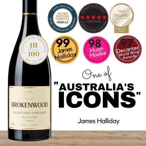 Brokenwood Graveyard Vineyard Shiraz ~ Hunter Valley, NSW, Australia