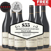 Brokenwood Vineyard Pinot Noir TAS , Australia ~ 6 Pack Value