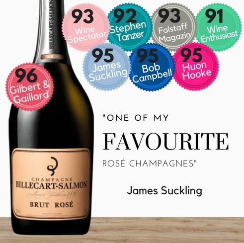Billecart Salmon Brut Rosé  NV Champagne ~ Champagne, France