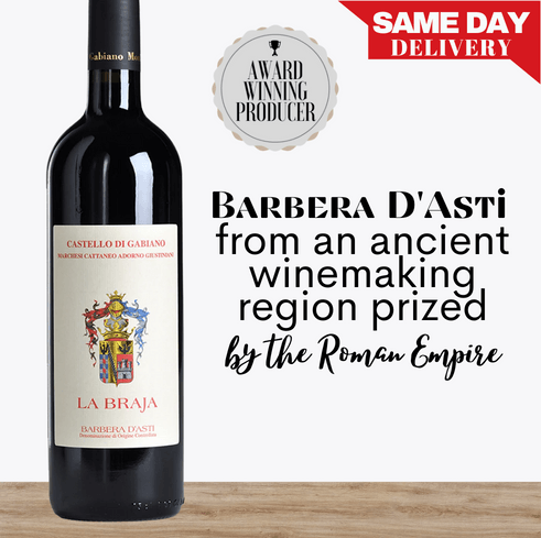 Castello di Gabiano - Barbera D'ASTI "La Braja" ~ Piedmont, Italy