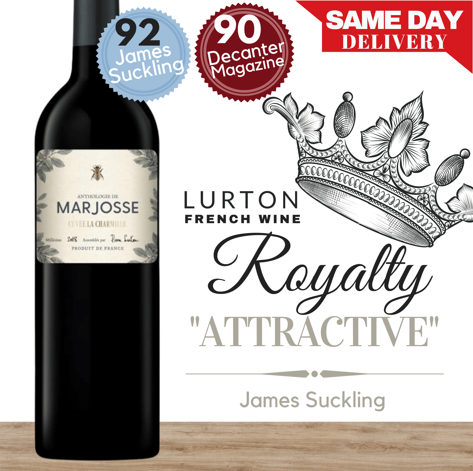 Chateau Marjosse Pierre Lurton Cuvee Charmille Rouge - Bordeaux, France