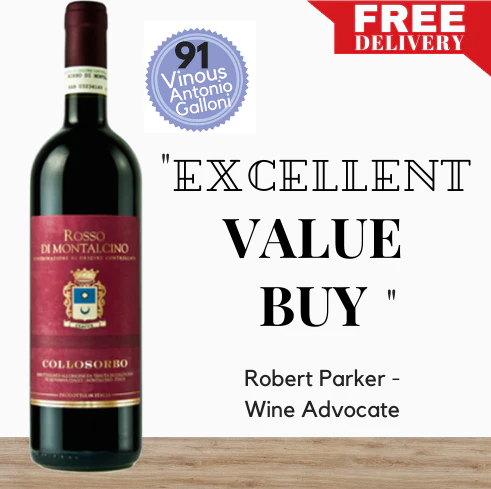 Collosorbo 'Rosso di Montalcino' Sangiovese - Tuscany, Italy