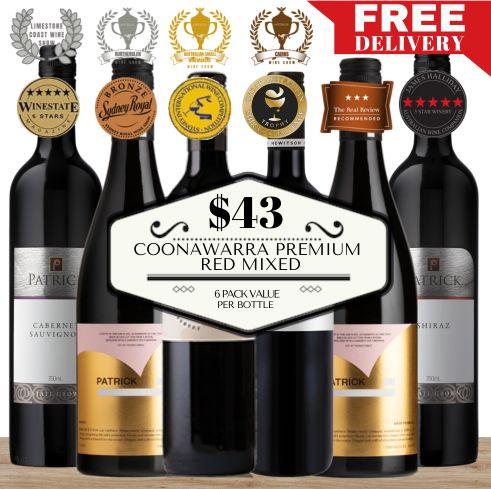 Coonawarra Premium Red Mixed - 6 Pack Value