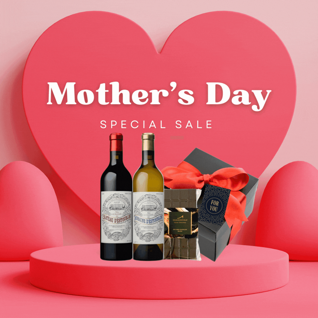 d'Estoublon Red, White Wine & Gourmet Chocolate Premium Gift Set